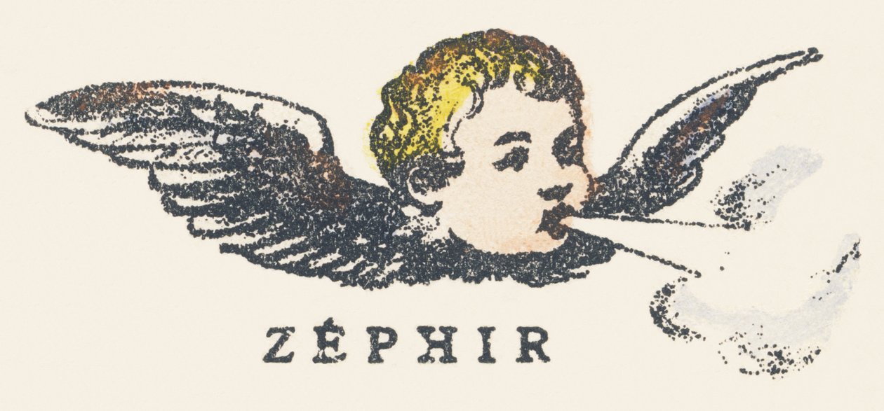 Z: zefir autorstwa Unknown artist