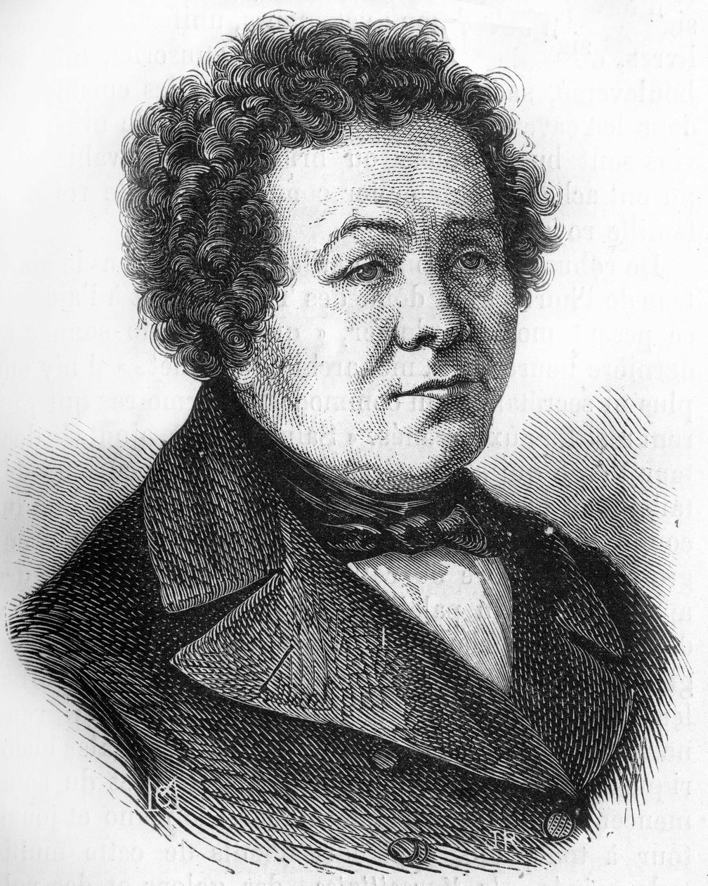 portret Adolphe Crémieux (1796-1880), francuskiego polityka. autorstwa Unknown artist