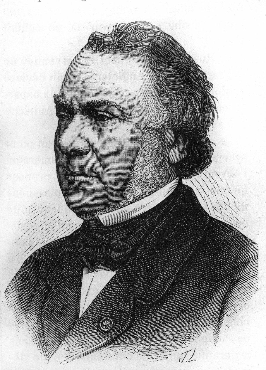 portret Claude - Alphonse Delangle. 1797-1869 francuski sędzia i minister. autorstwa Unknown artist