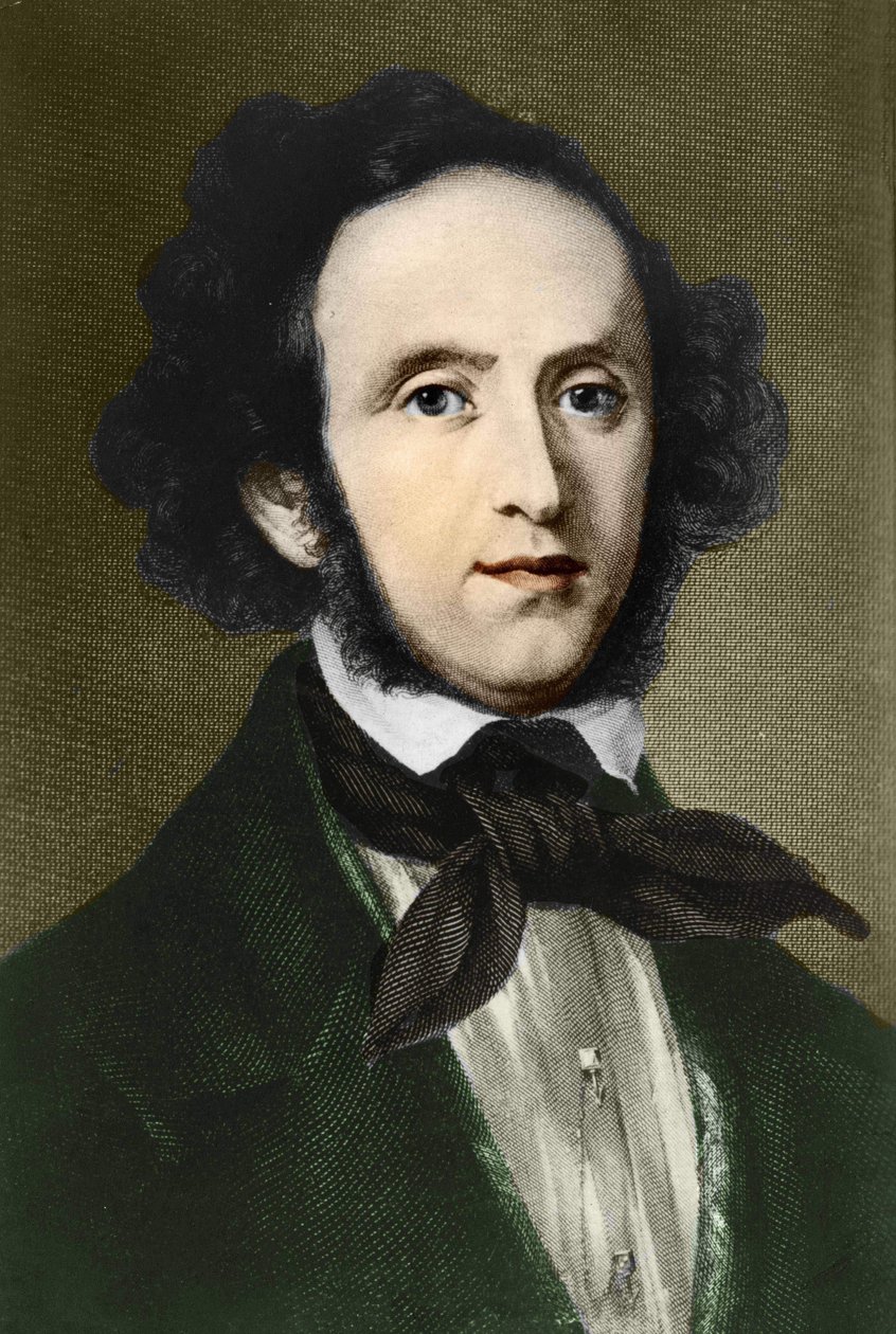 portret Feliksa Mendelssohna - Bartholdy