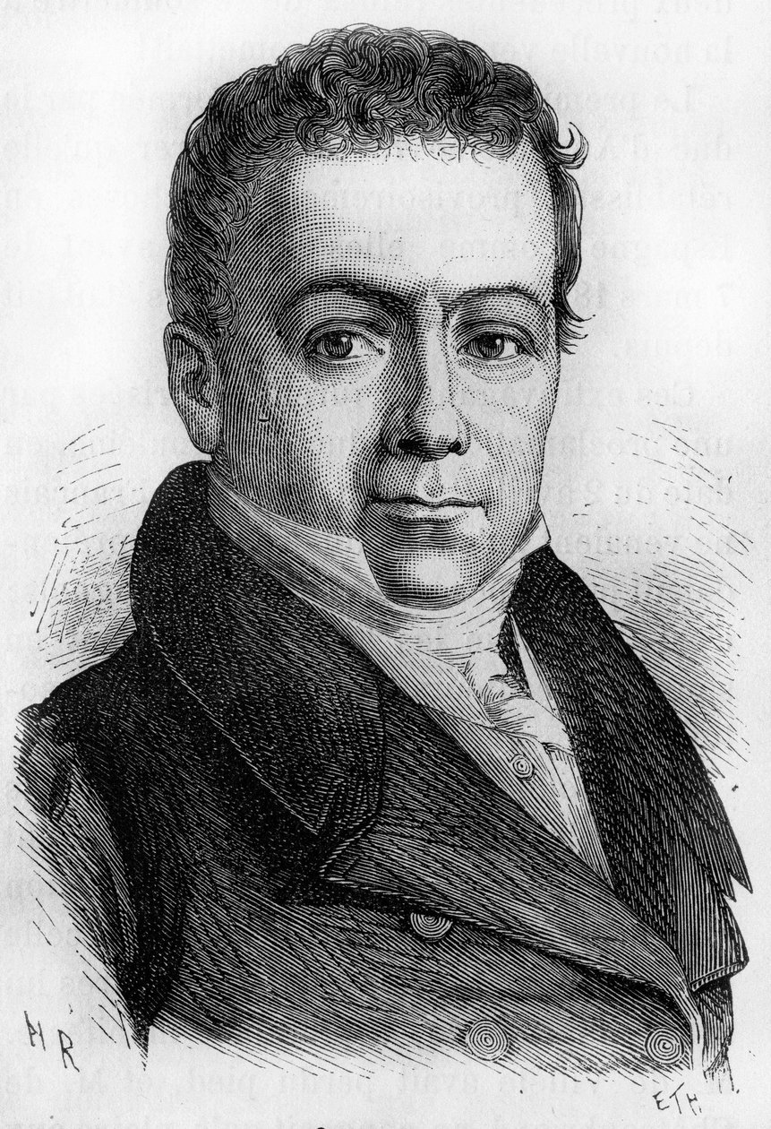 Portret Gabriela Juliena Ouvrarda. francuski finansowy 1770-1846). autorstwa Unknown artist