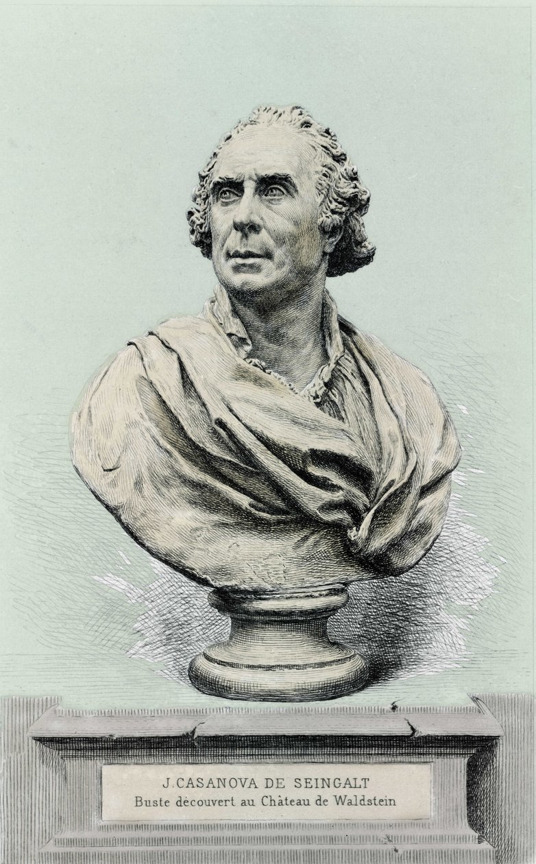 portret Giovanniego Giacomo Casanovy (1725-1798), włoskiego awanturnika i pisarza. autorstwa Unknown artist