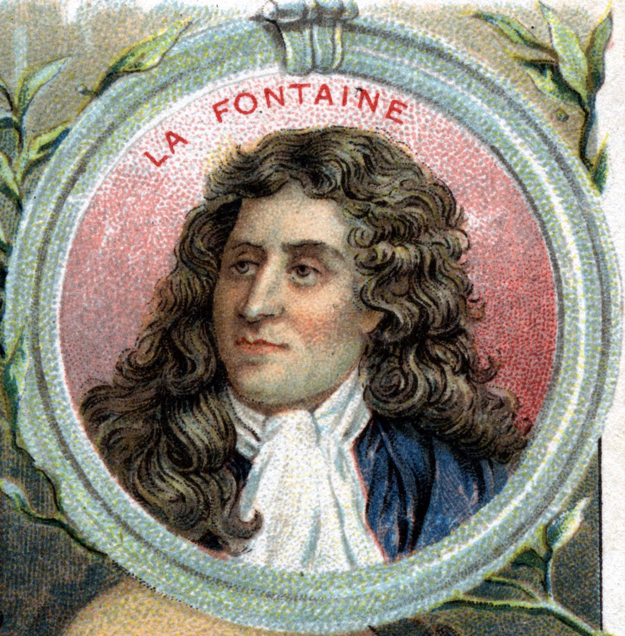 portret Jeana de La Fontaine