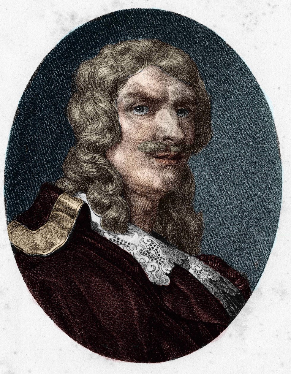 portret Jeana de Rotrou. Francuski dramaturg (1609-1650). autorstwa Unknown artist