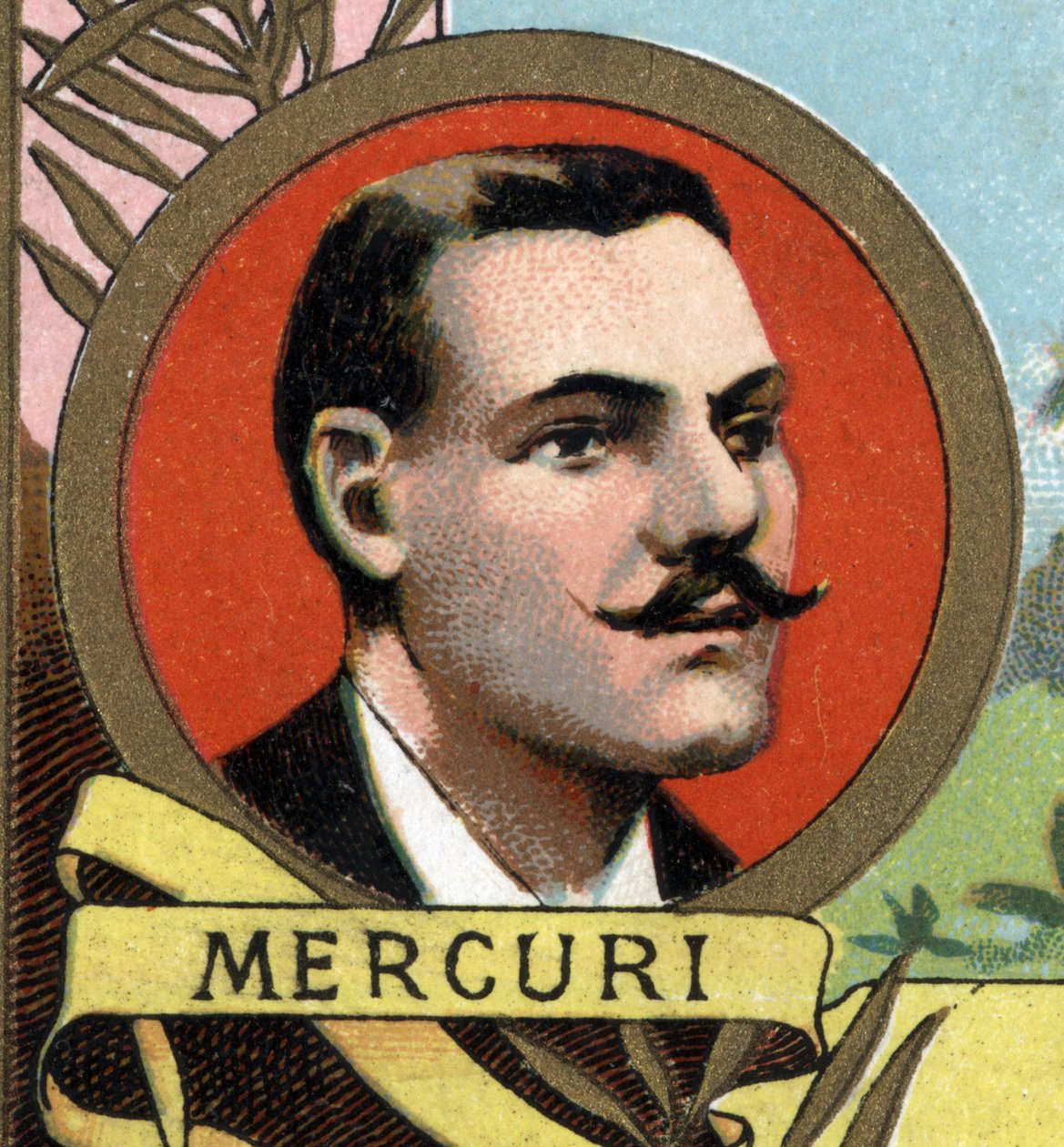 portret Toussaint MERCURI, drugi z misji Behagle w 1893 roku. autorstwa Unknown artist