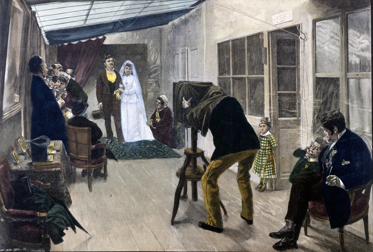 pracownia fotografa w Paryżu w 1878 r. autorstwa Unknown artist