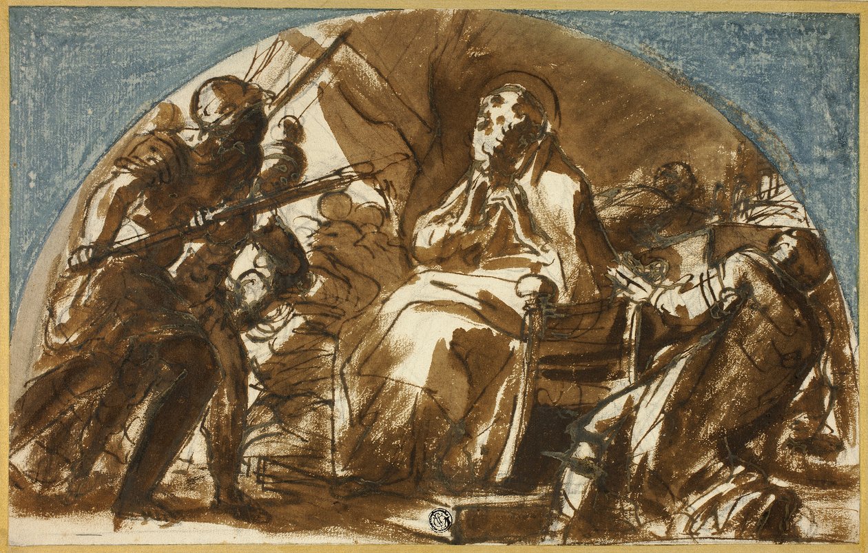 Męczeństwo świętego autorstwa Unknown Italian