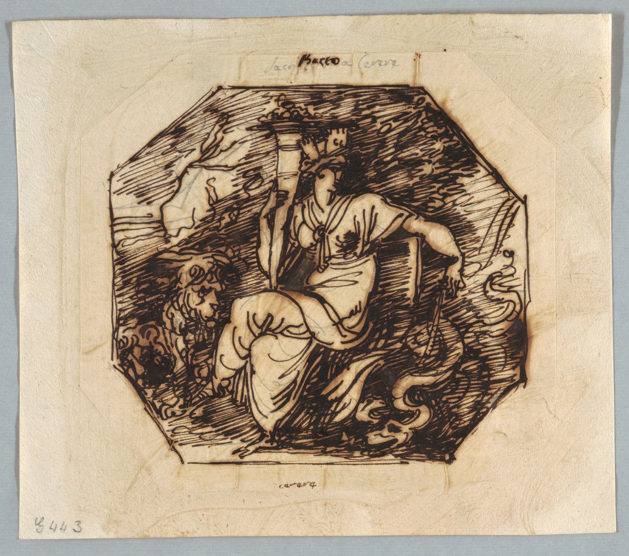 Rysunek Ceres, ok. 1810 r. autorstwa Unknown artistUnknown artist