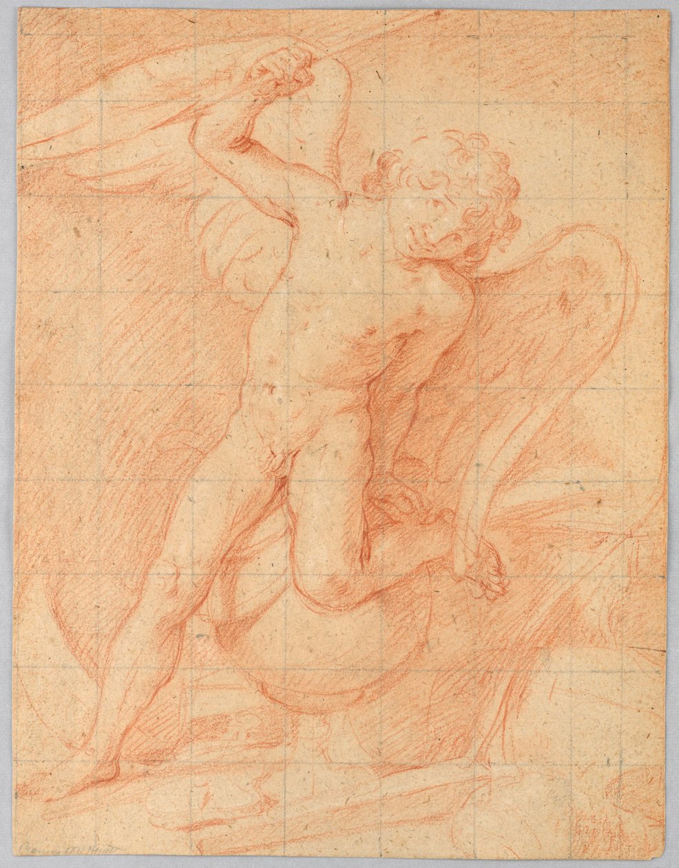 Rysunek, Kupidyn, 1650-1700 autorstwa Unknown artistUnknown artist