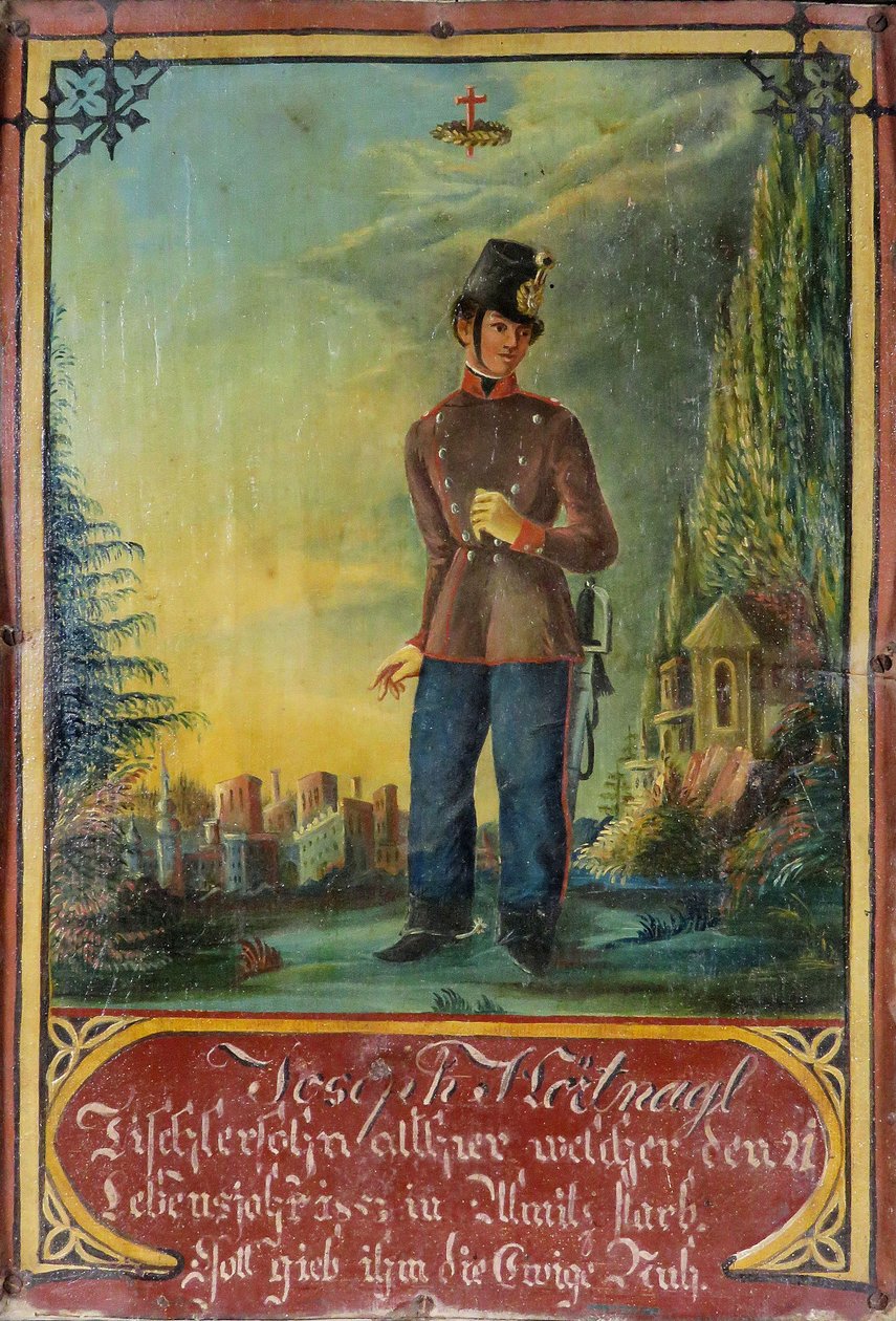 Zdjęcie upamiętniające Josepha Hörtnagla 1853 r. autorstwa Unknown artistUnknown artist