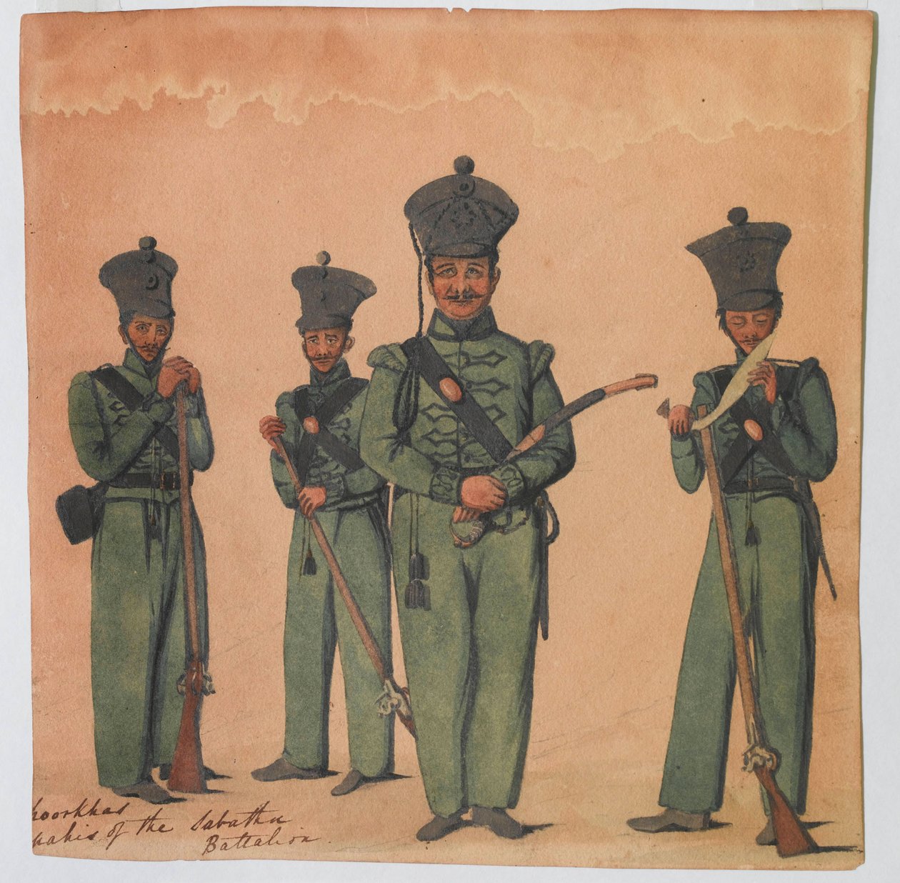 1. batalion Nasiri autorstwa Unknown artist