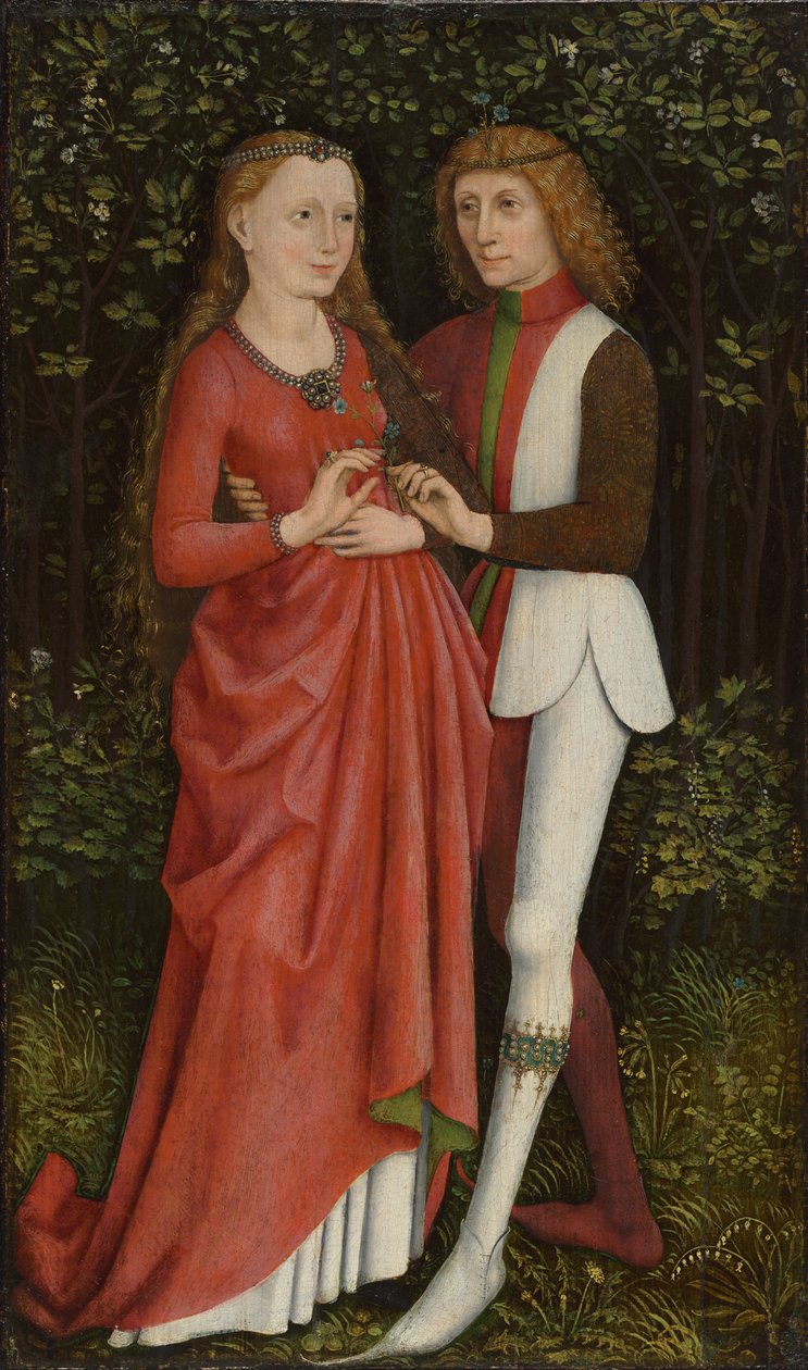 Para nowożeńców autorstwa Unknown artist