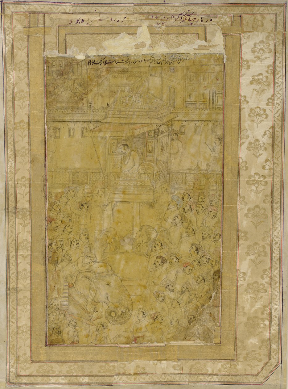 Darbar Dżahangiru autorstwa Unknown artist