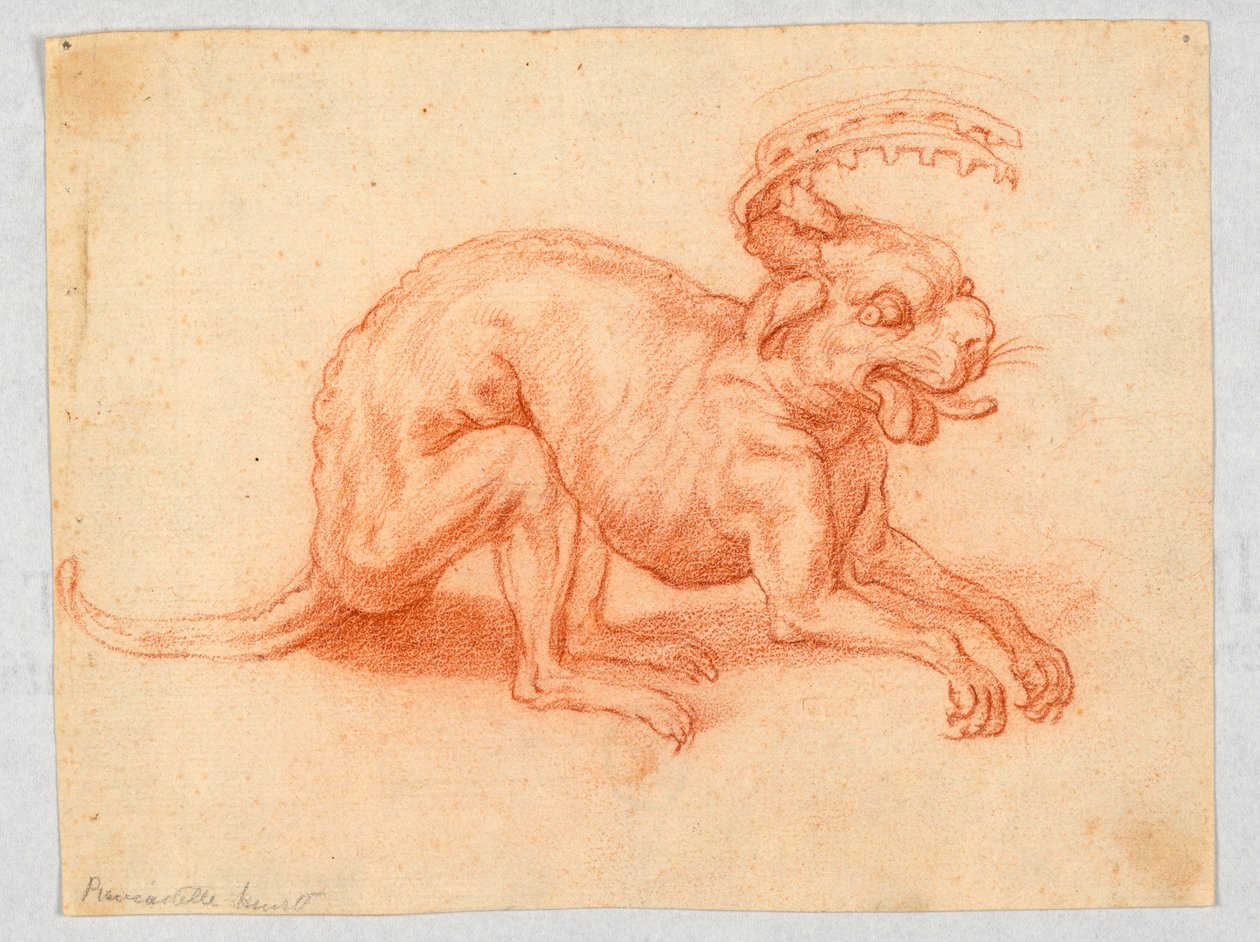 Groteskowa bestia autorstwa Unknown artist