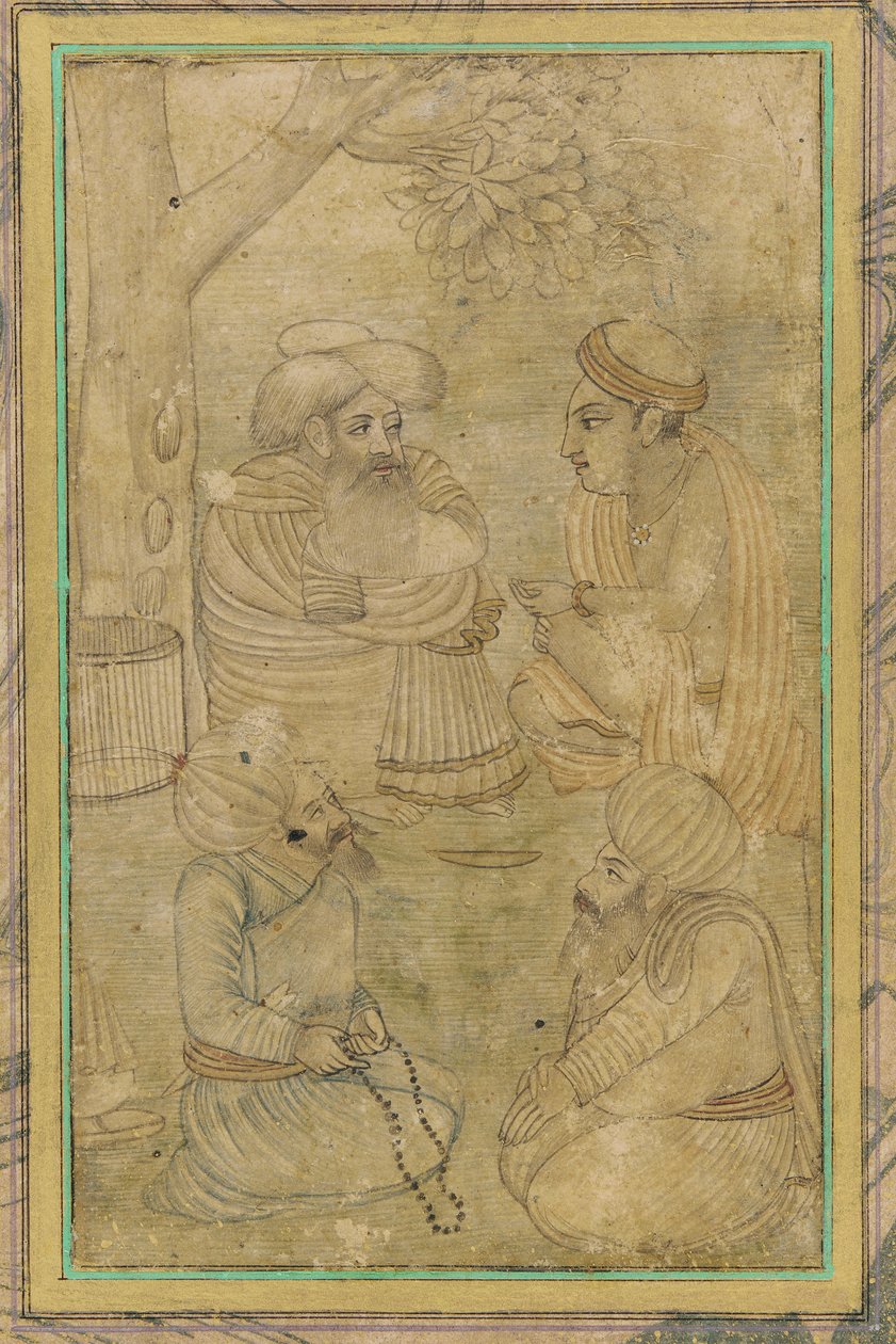Hindus i trzech Mahometan autorstwa Unknown artist