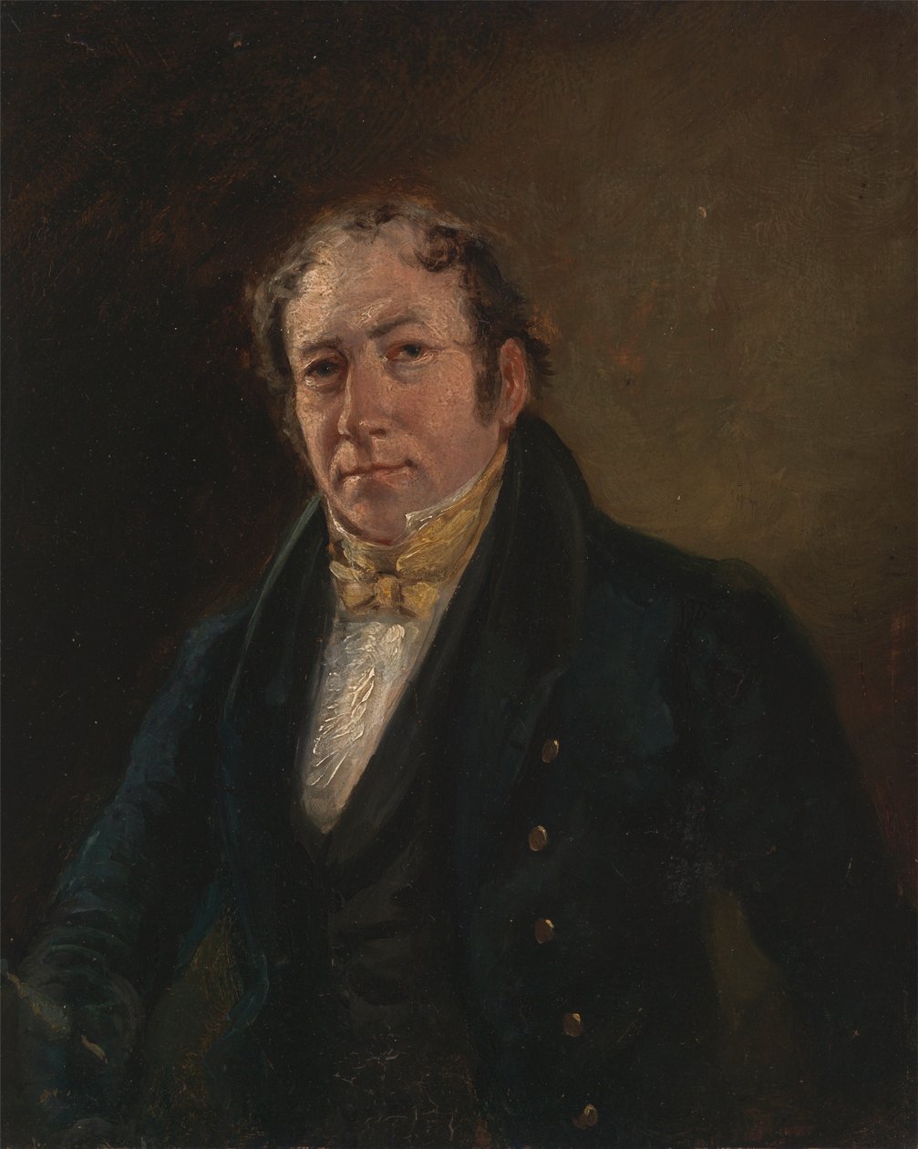 Mężczyzna o nazwisku Thomas Bewick (?) autorstwa Unknown artist
