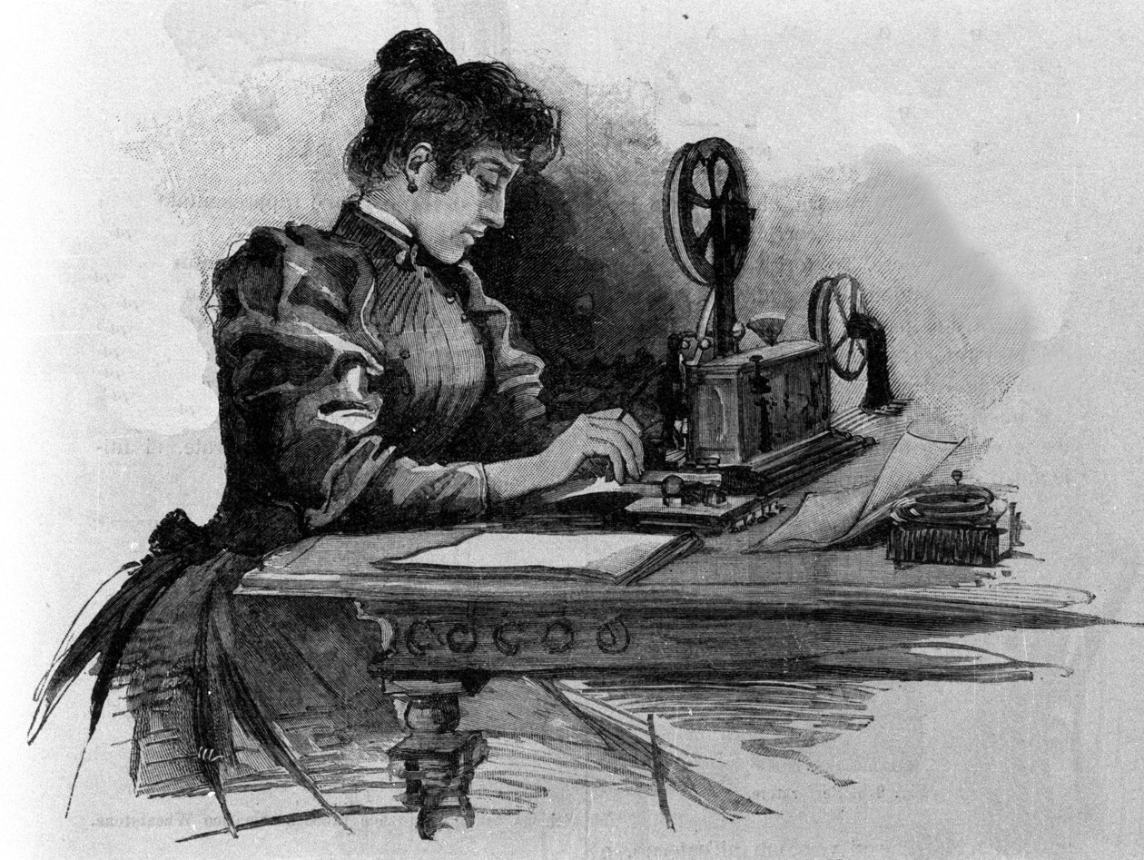 Operator telegraficzny wymyślony przez amerykańskiego wynalazcę Samuela Finleya Breese Morse