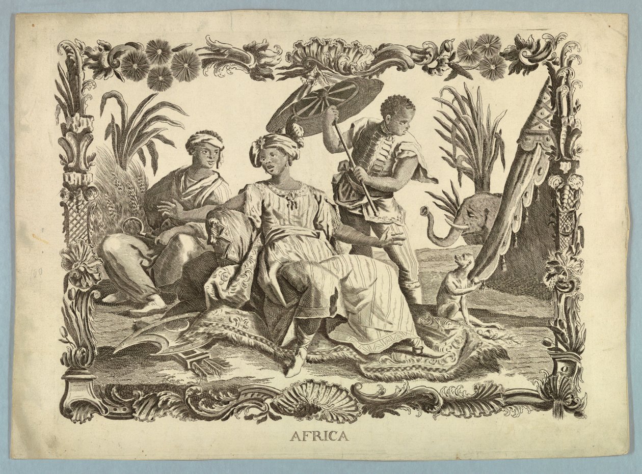 Afryka autorstwa Unknown artist