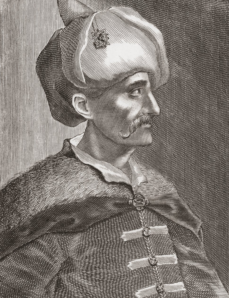 Ahmed I, sułtan Imperium Osmańskiego. autorstwa Unknown artist