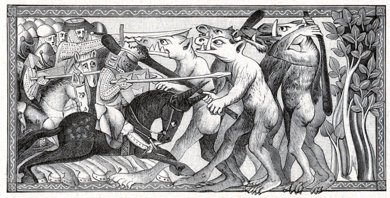 Aleksander Wielki, ok. 1880 r. (rycina) autorstwa Unknown artist