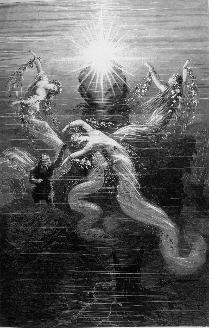 Alegoryczna ilustracja „”L