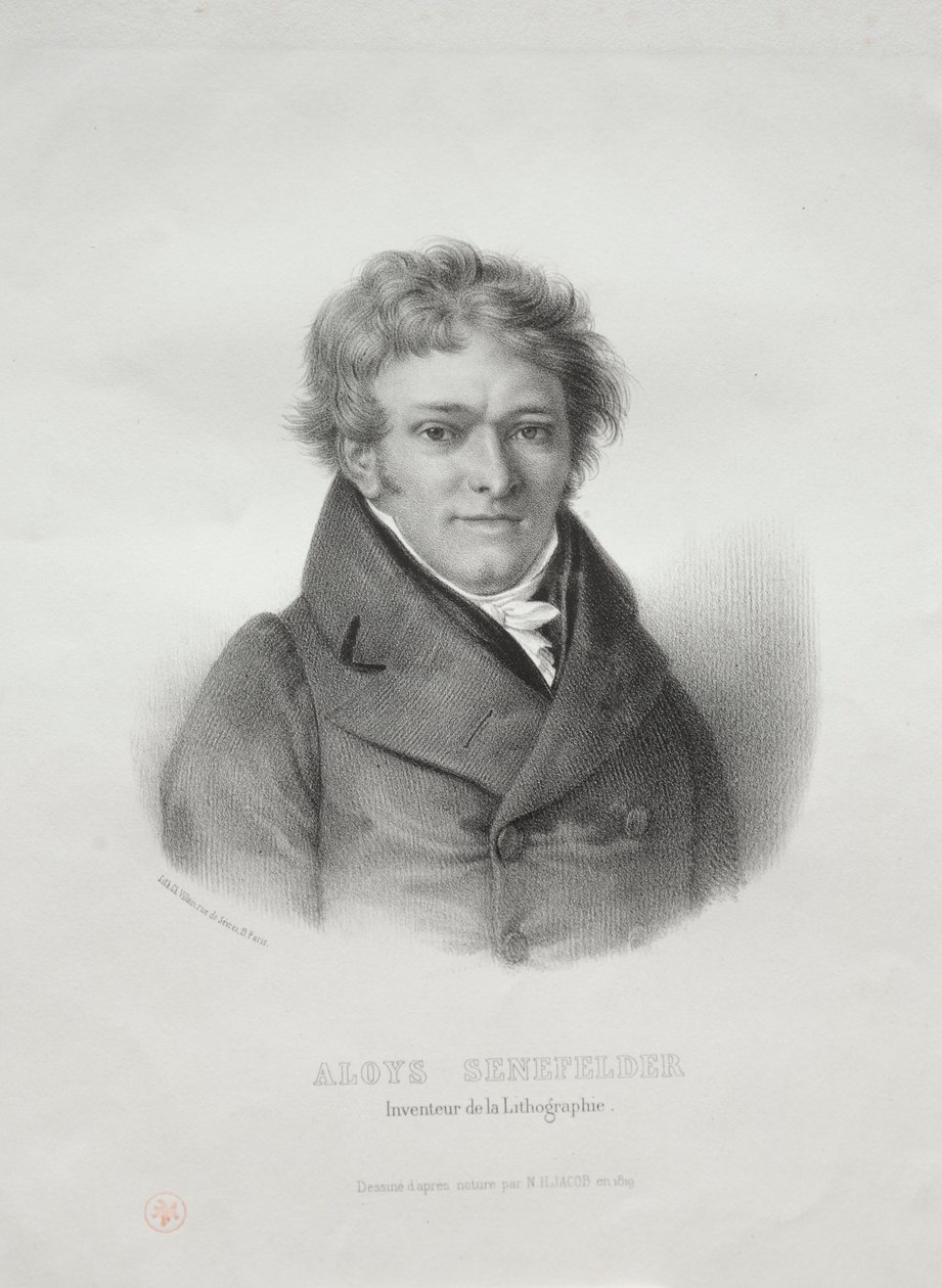 Aloys Senefelder autorstwa Unknown artist