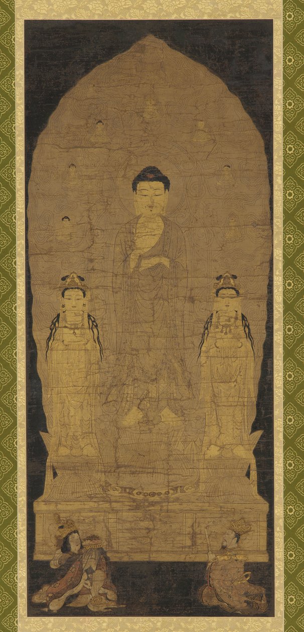 Triada Amitabhy autorstwa Unknown artist