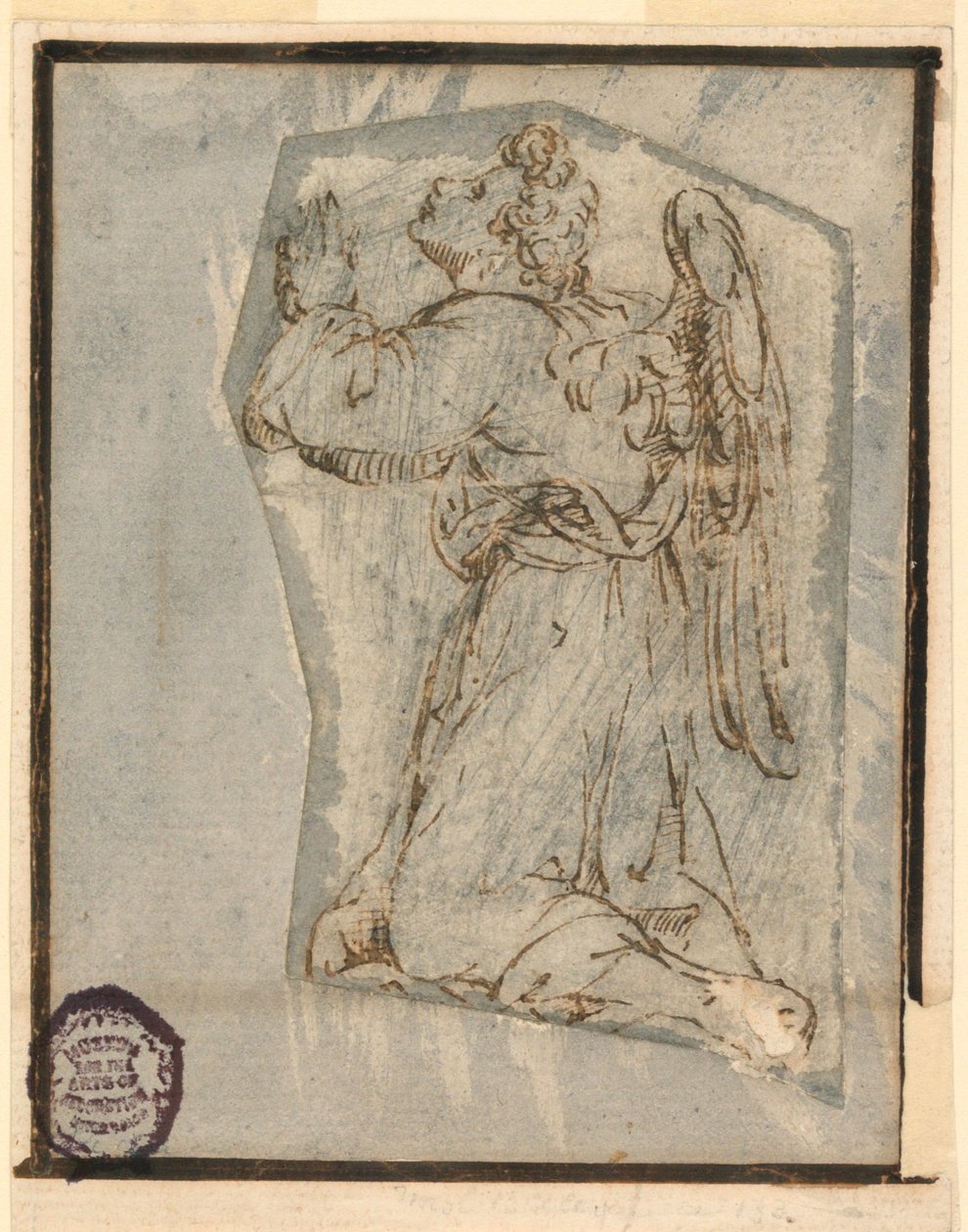 Uwielbiający Anioł autorstwa Unknown artist