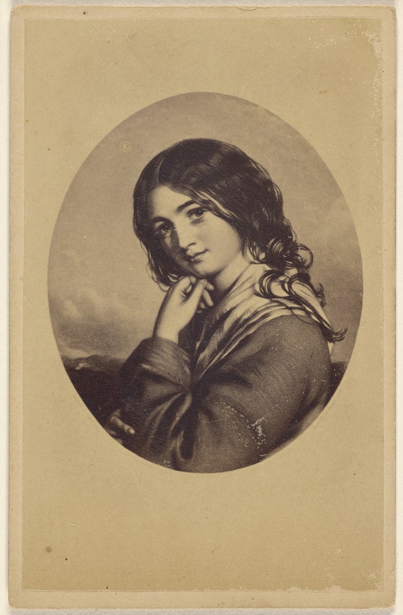Irlandzka dziewczyna. [kopia obrazu] autorstwa Unknown artist