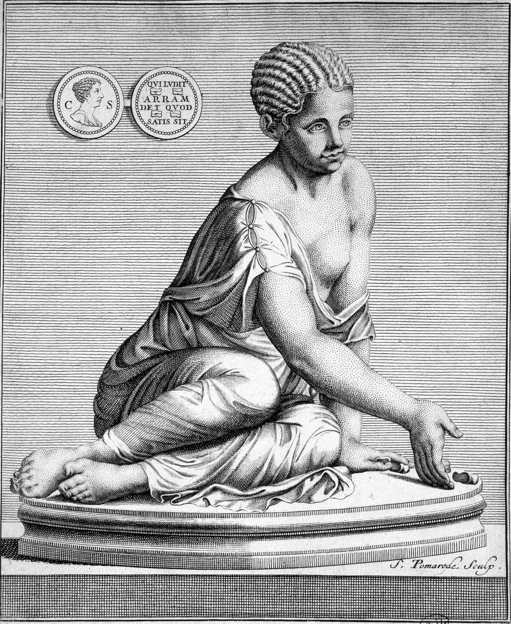 Starożytna gra: oselety. autorstwa Unknown artist
