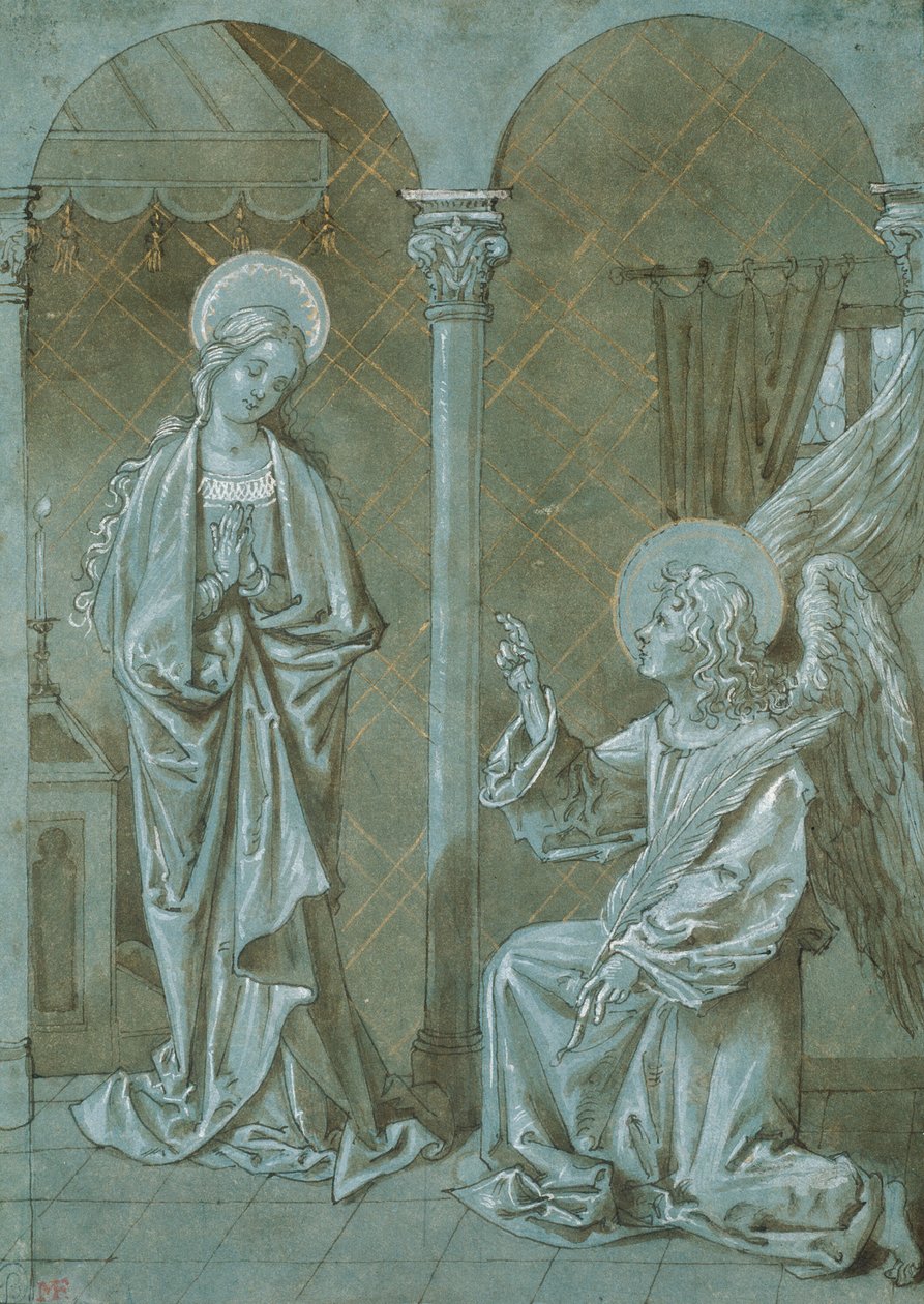zwiastowanie autorstwa Unknown artist