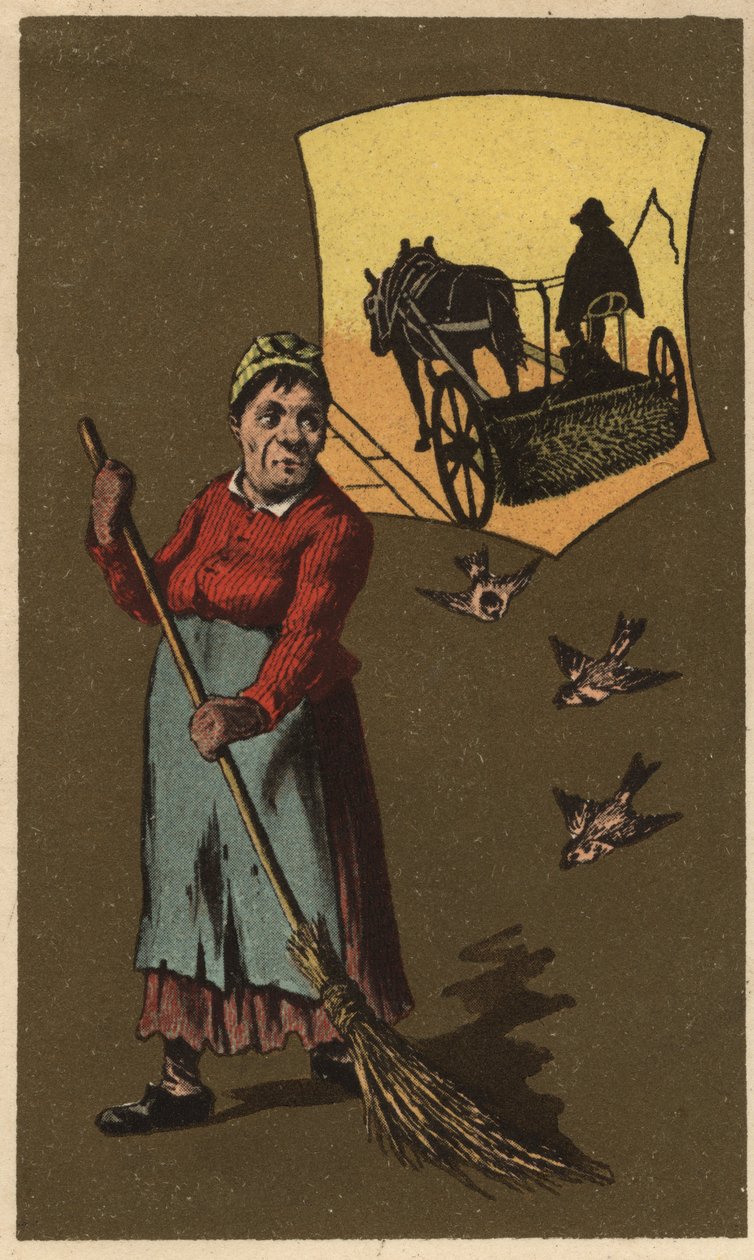 Anonimowa chromolitografia, koniec XIX wieku. autorstwa Unknown artist
