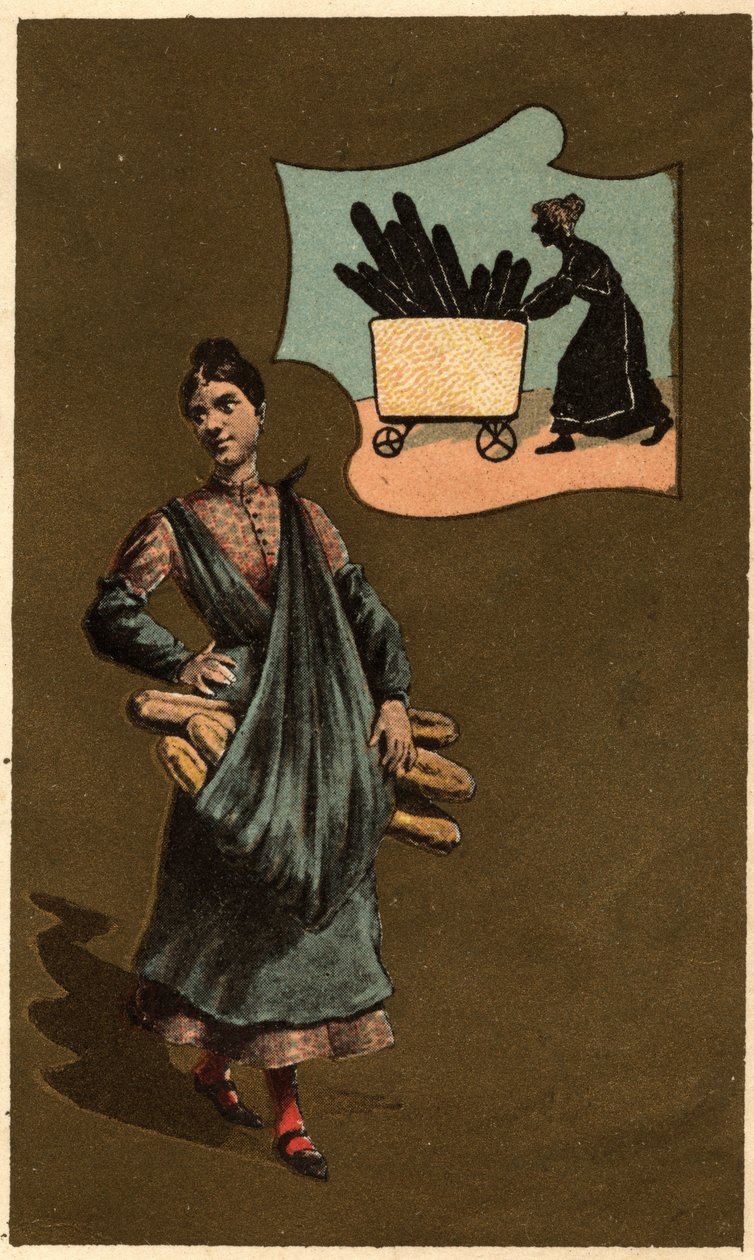 Anonimowa chromolitografia, koniec XIX wieku. autorstwa Unknown artist
