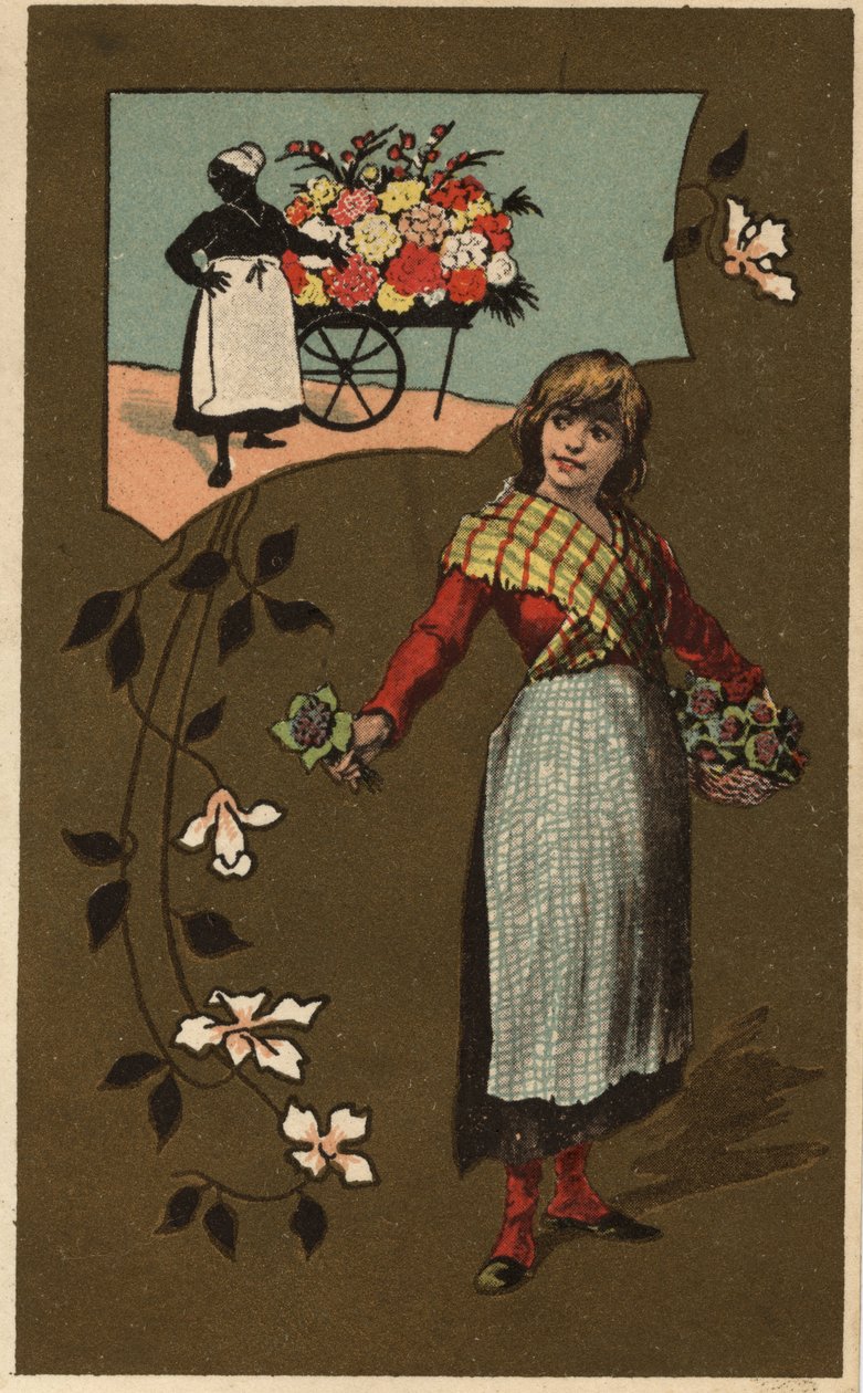 Anonimowa chromolitografia, koniec XIX wieku. autorstwa Unknown artist