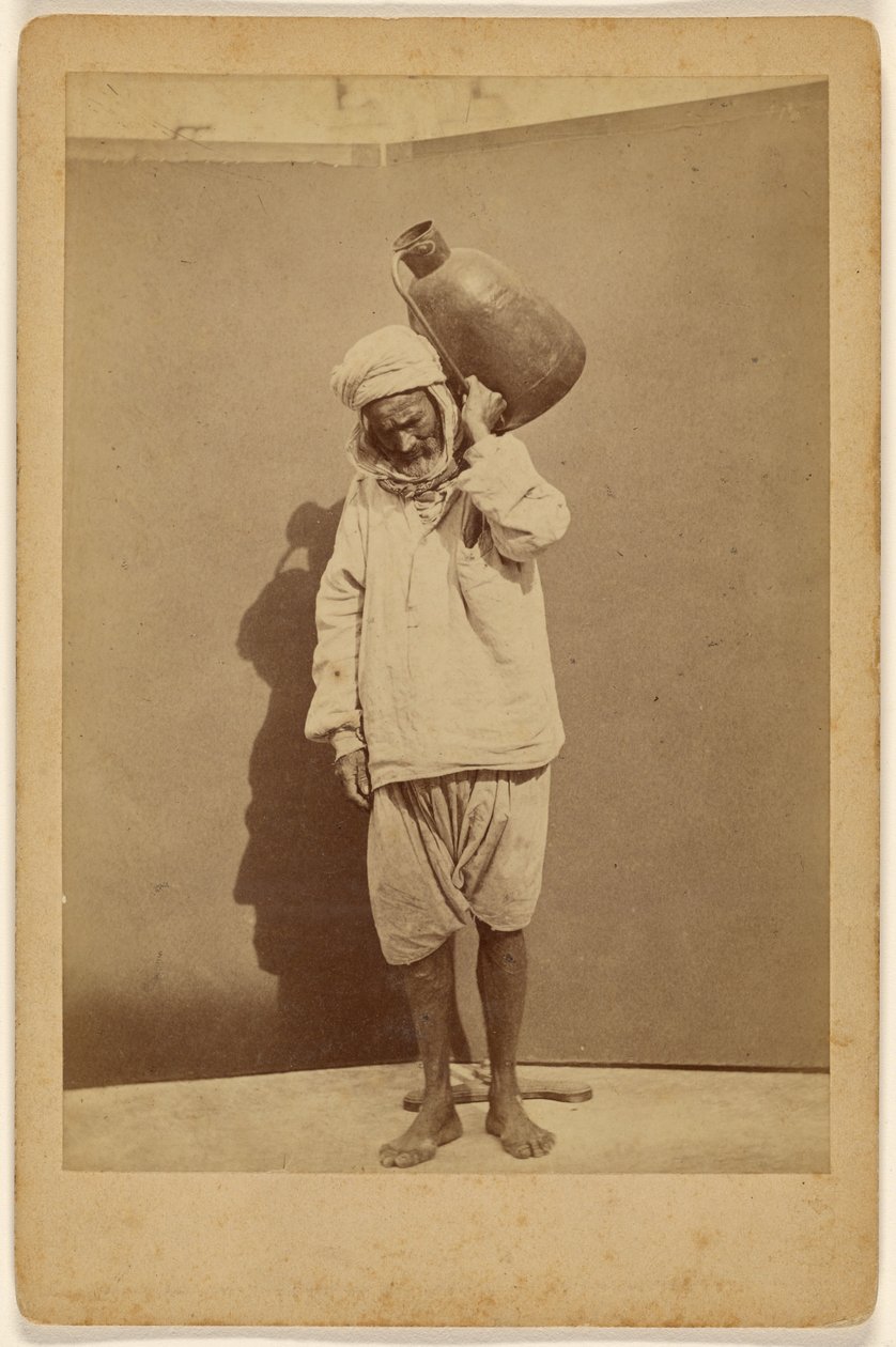 [Arab niosący dzban] autorstwa Unknown artist
