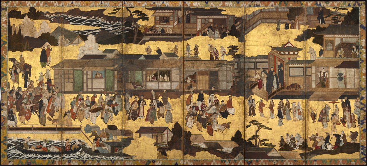 Przybycie „Barbarzyńców Południa” autorstwa Unknown artist