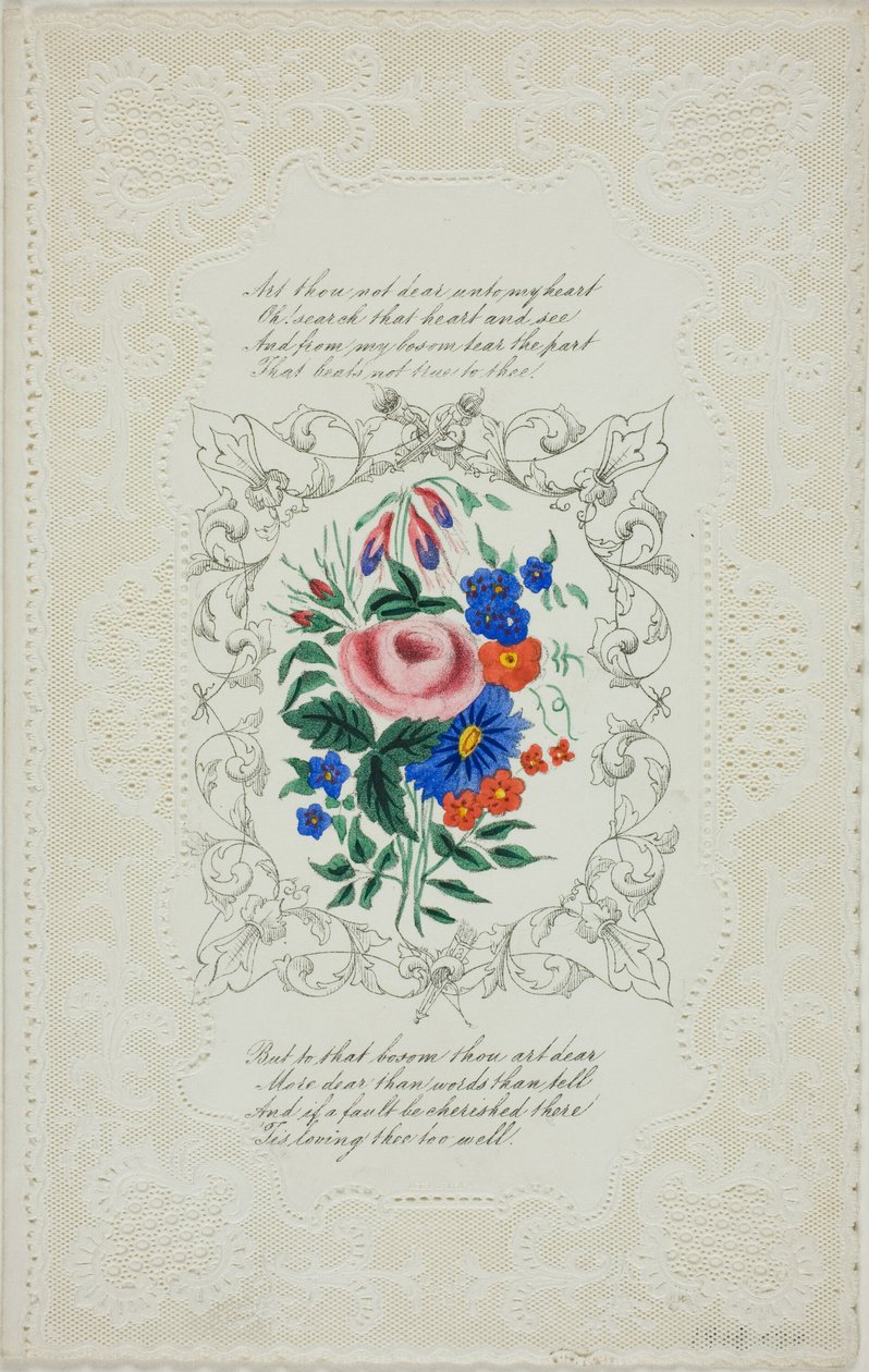 Art Thou Not Dear Unto My Heart (walentynka) autorstwa Unknown artist