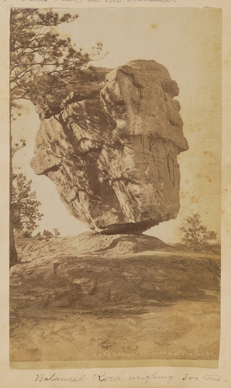 Balanced Rock. Ogród Bogów autorstwa Unknown artist