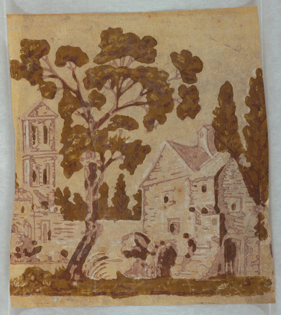 Papier bandbox autorstwa Unknown artist