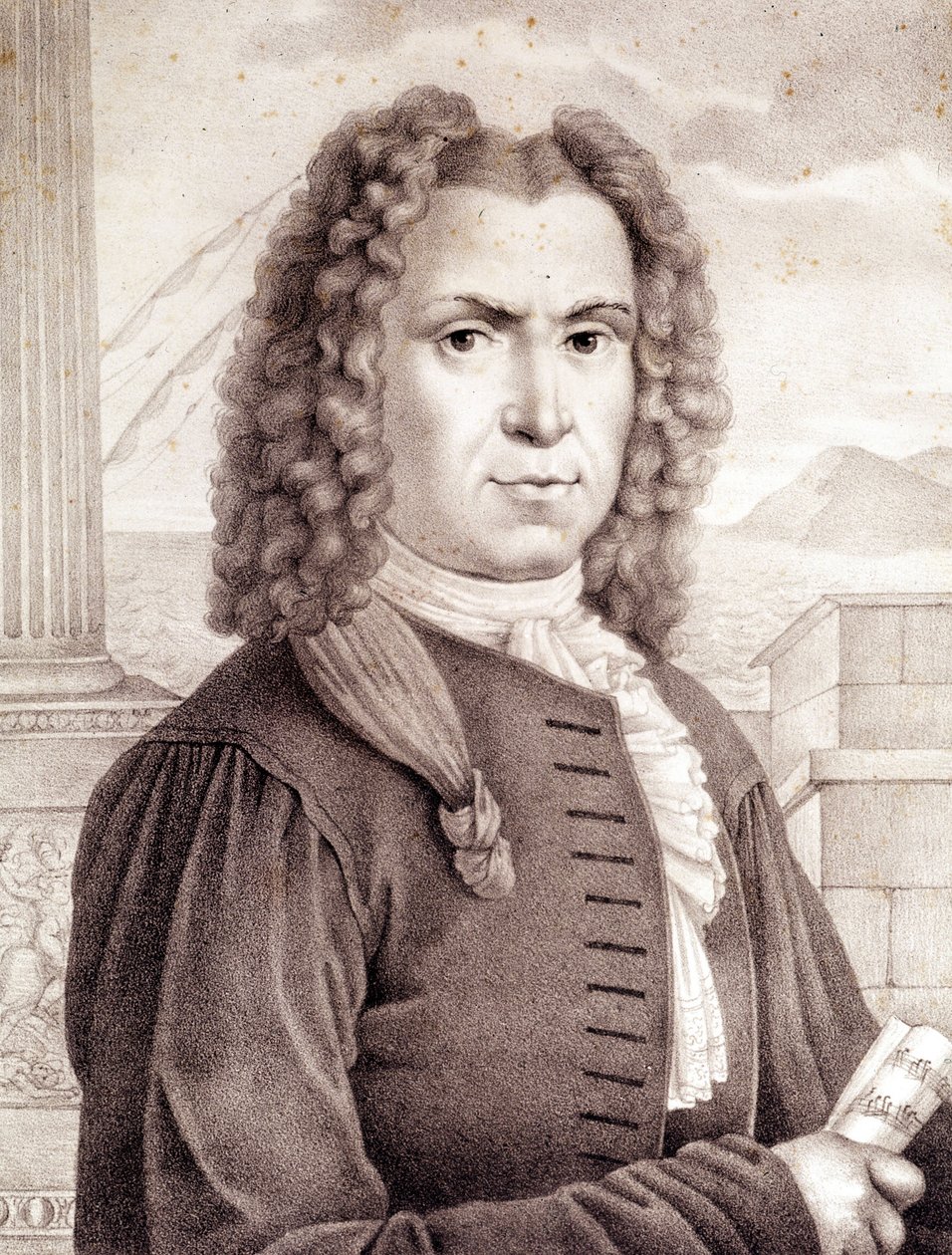Benedetto Marcello (1686-1739) Włoski kompozytor. autorstwa Unknown artist