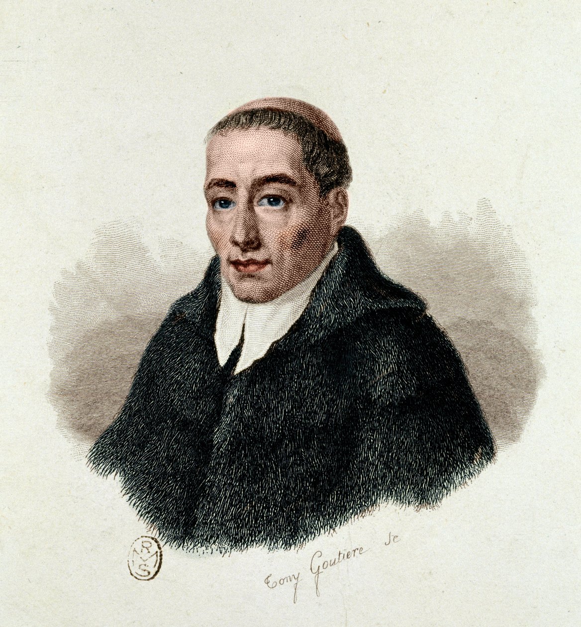 Bernard Gui (Guy ne Bernard Guidoni autorstwa Unknown artist