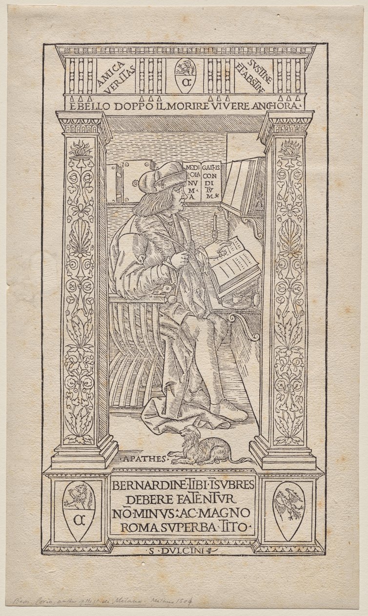 Bernardino Corio autorstwa Unknown artist