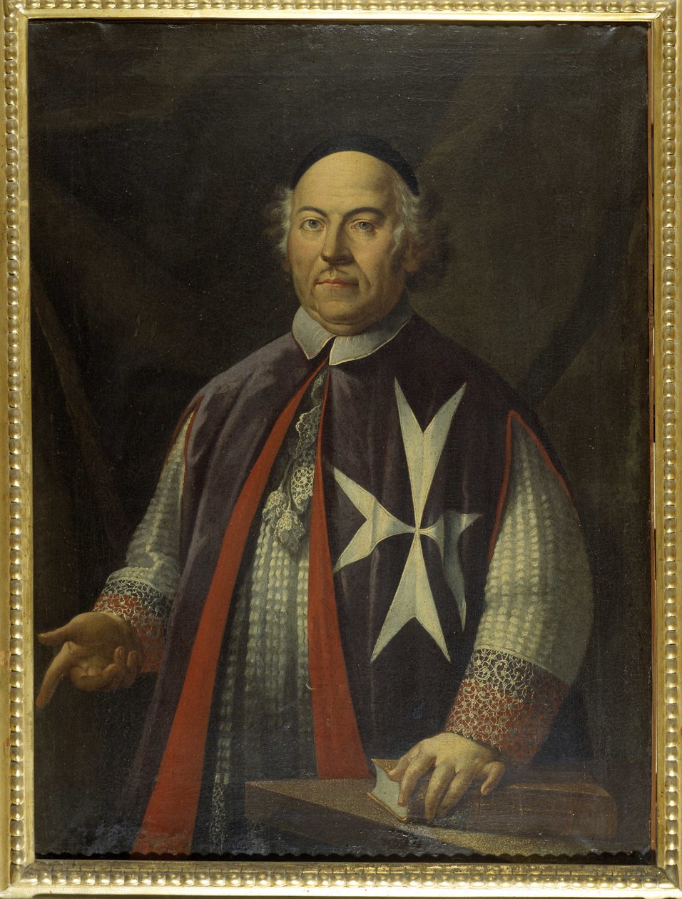 Biskup Giacomo Cannaves (1713-1722), sztuka maltańska autorstwa Unknown artist