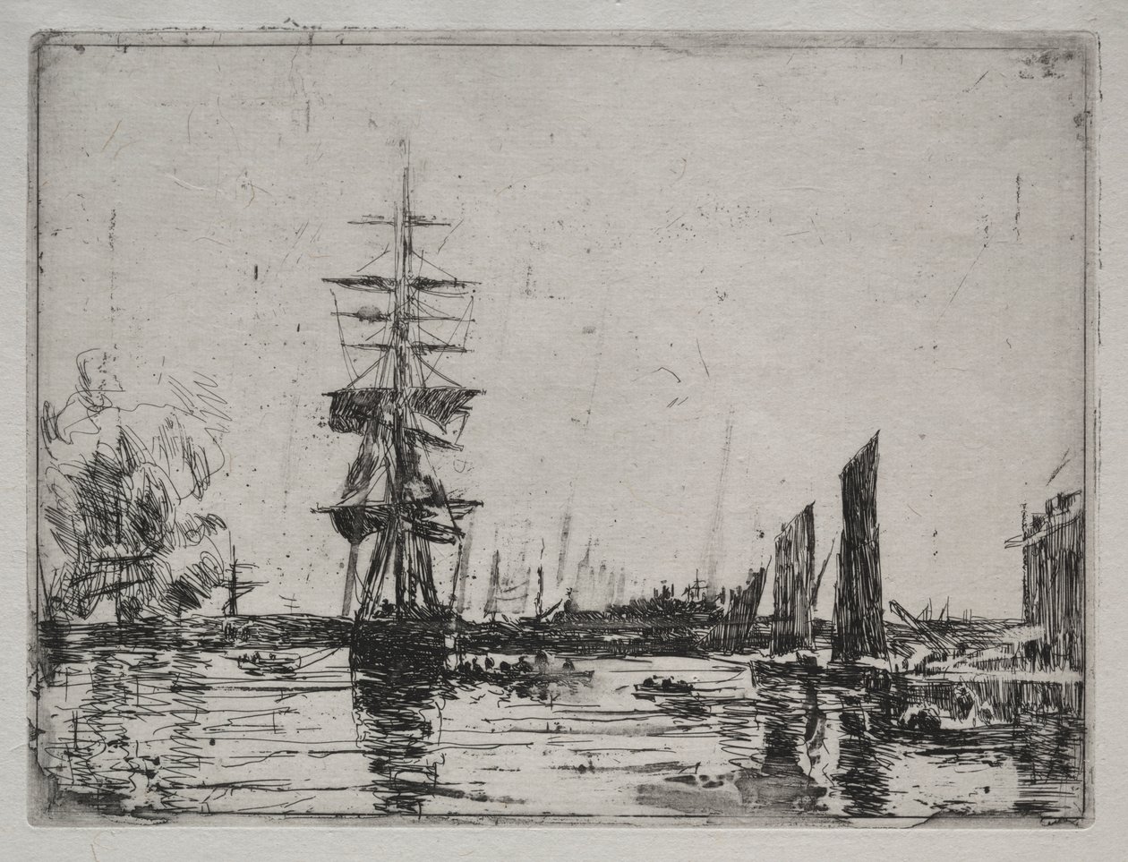 Łodzie w Anchor autorstwa Unknown artist