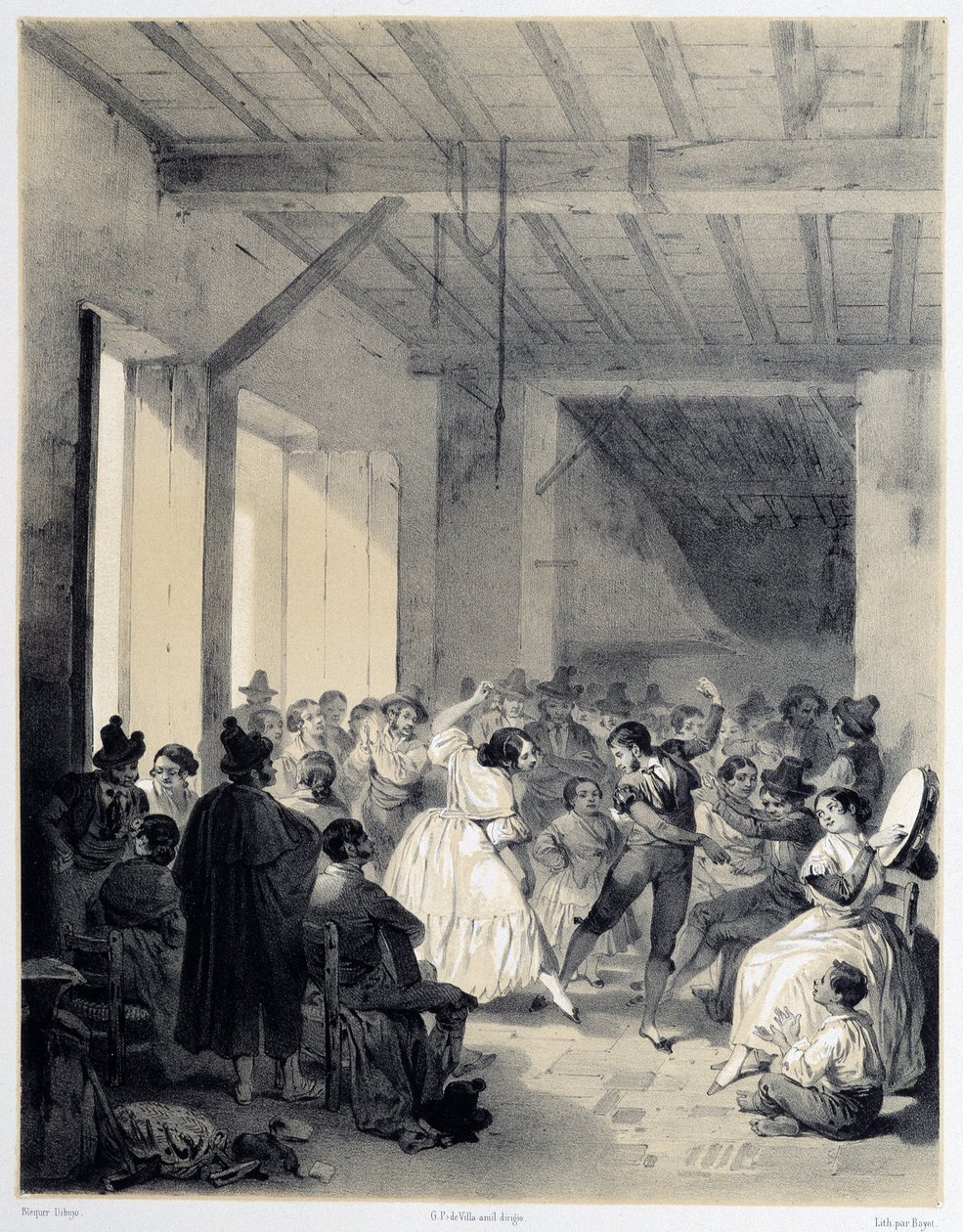 Bohemian Ball, „Artystyczna i monumentalna Hiszpania słynnych miejsc i zabytków Hiszpanii” Don Genaro Perez de Villa autorstwa Unknown artist