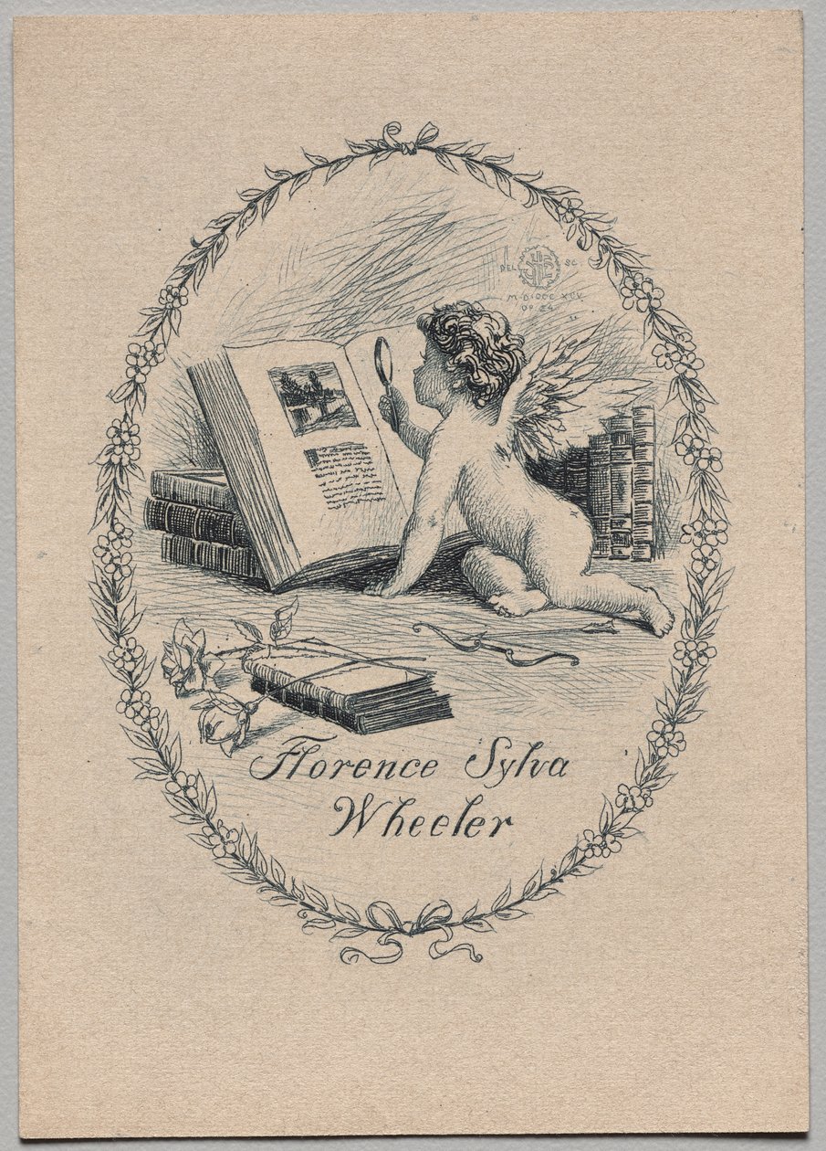 Ekslibris: Florencja Sylva Wheeler autorstwa Unknown artist