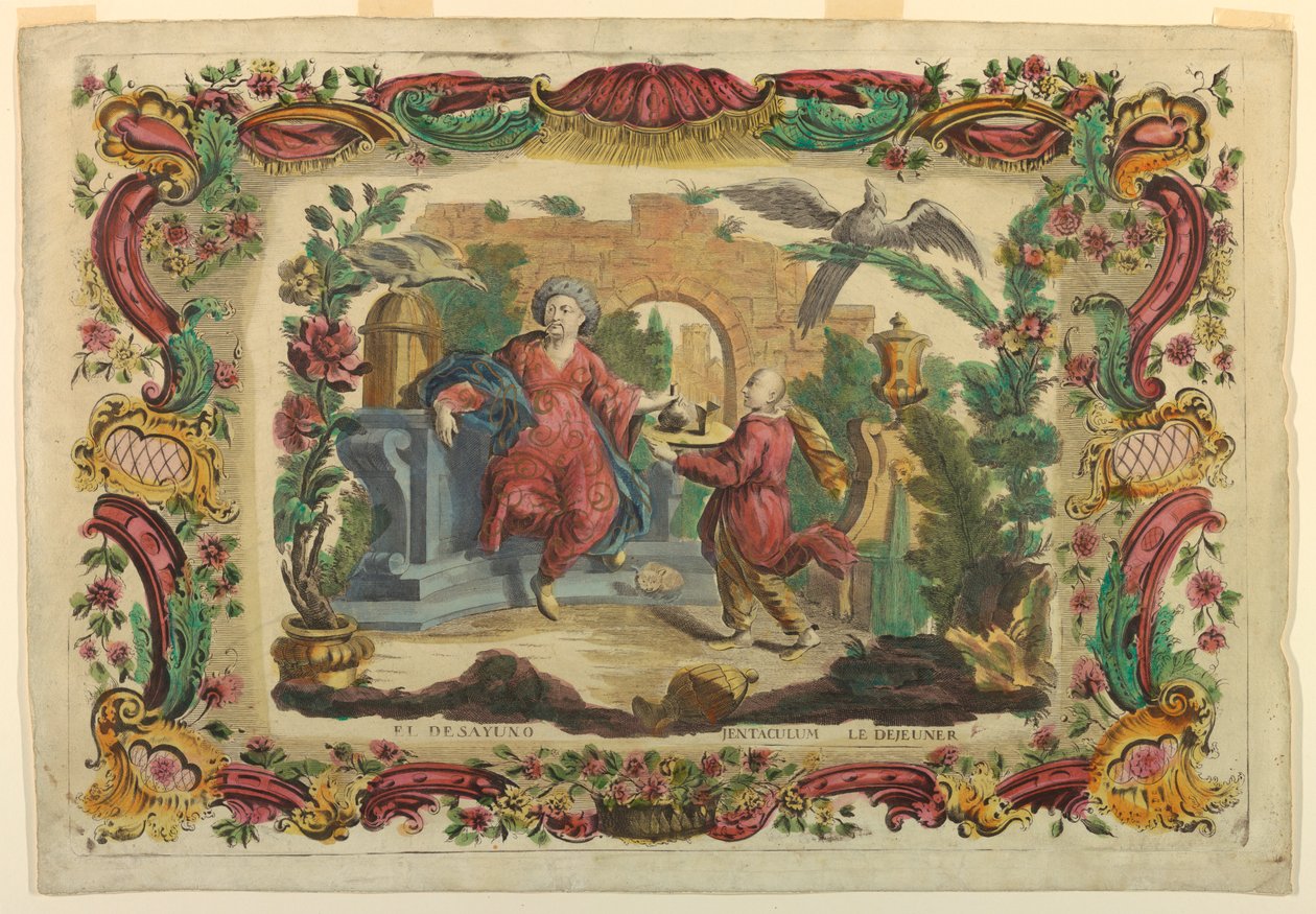 Śniadanie autorstwa Unknown artist