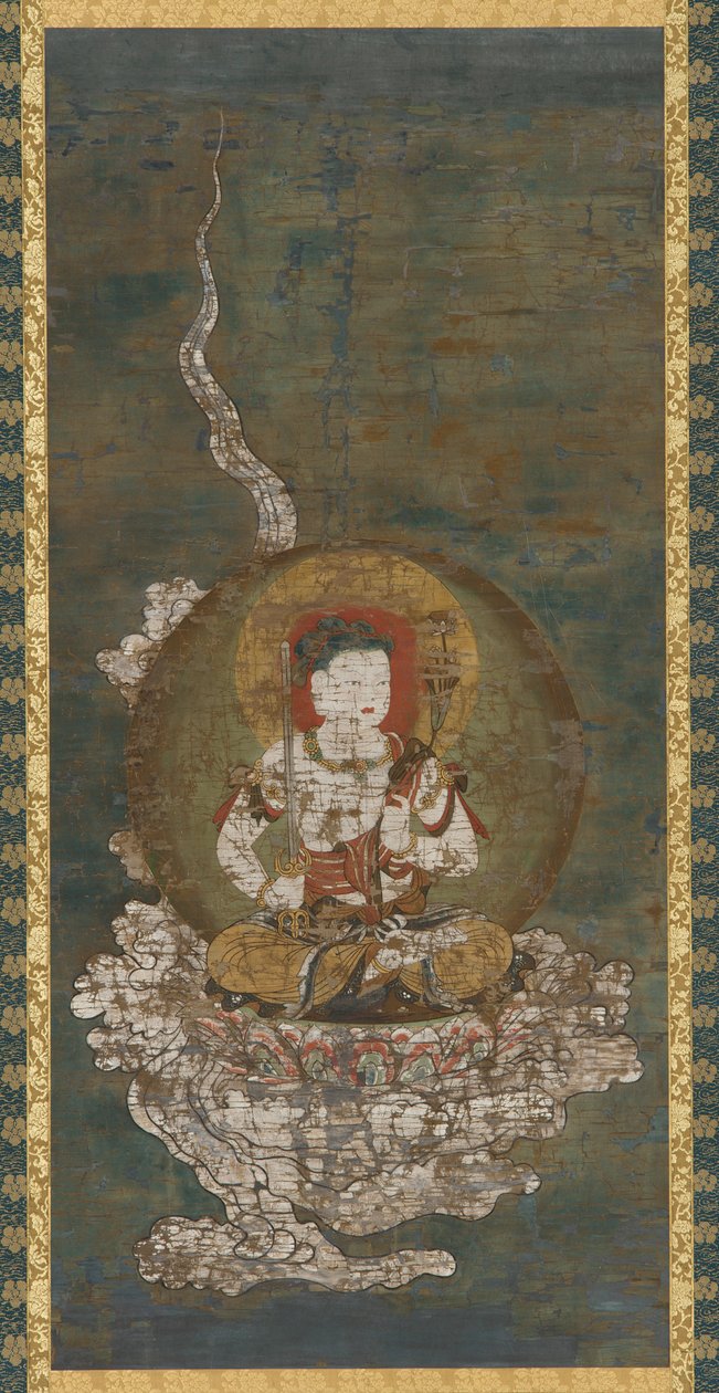 Bóstwo buddyjskie: Gokei Monju (Mandziuśri) autorstwa Unknown artist