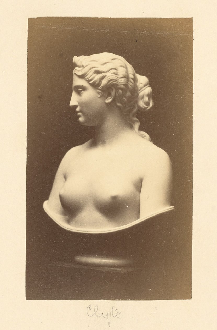 [Popiersie Clytie autorstwa Hirama Powersa]. autorstwa Unknown artist