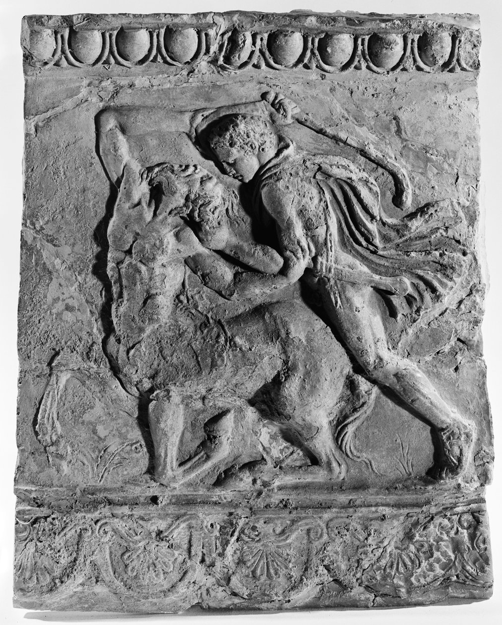 "Campana" Relief przedstawiający Tezeusza zabijającego centaura autorstwa Unknown artist